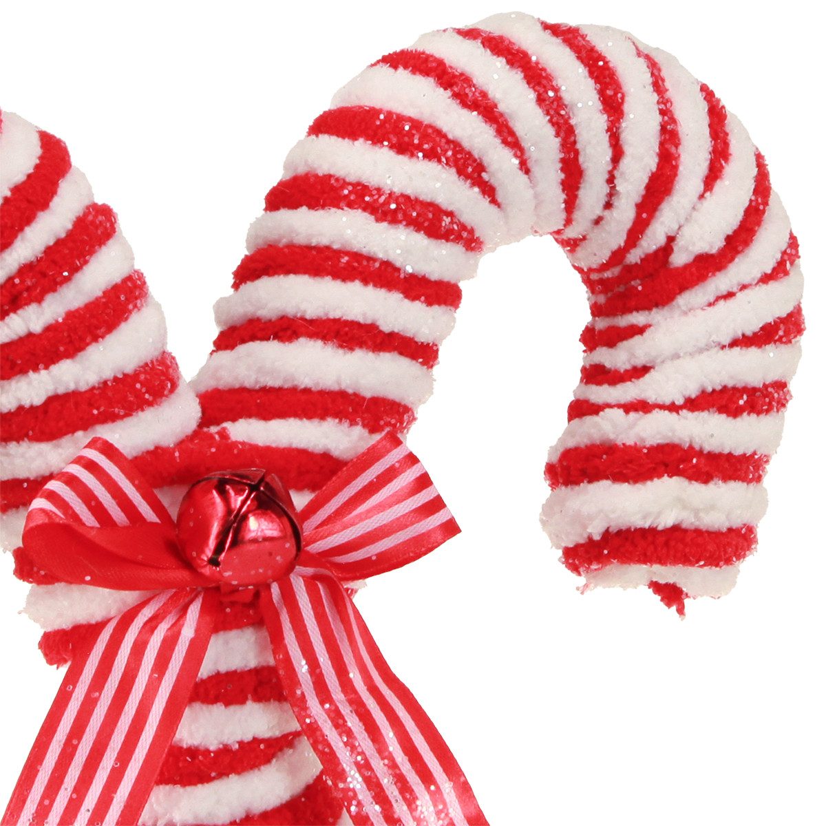 Kaemingk Christbaumschmuck Deko Zuckerstangen Weihnachten Rotweiß 28cm Christbaumschmuck