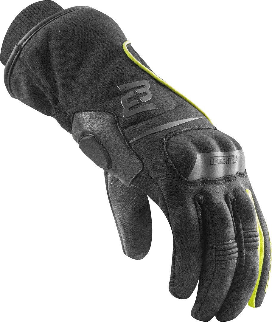 Bogotto Motorradhandschuhe Xantus wasserdichte Winter Motorrad Handschuhe kurze Stulpe,Touchscreenbedienung möglich,wasserdicht