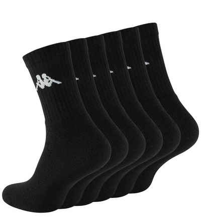 Kappa Tennissocken (6-Paar) mit Frottee