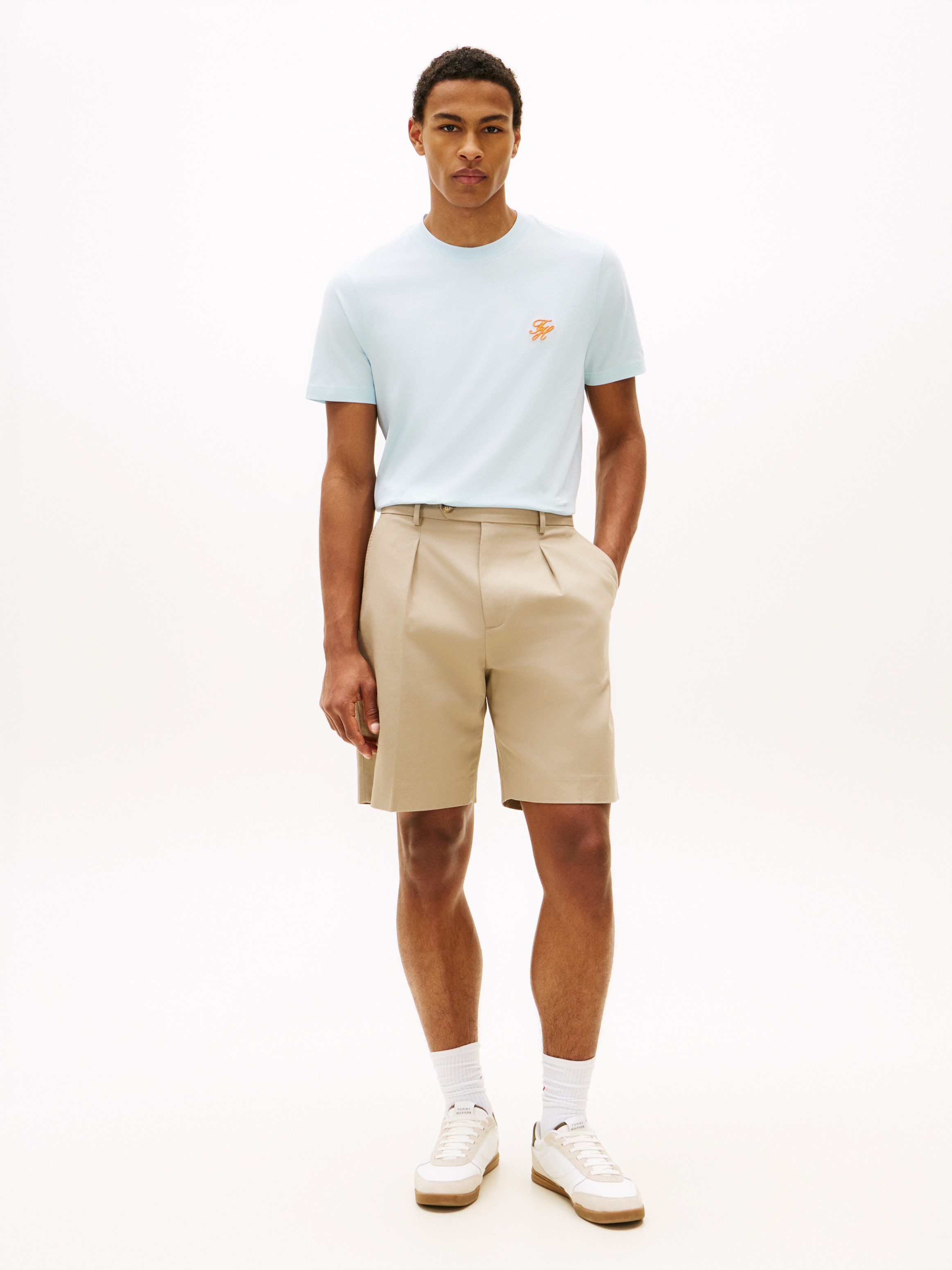 Tommy Hilfiger T-Shirt SCRIPT MONOGRAM SWIMSHOP aus Jersey mit Logo-Stickerei