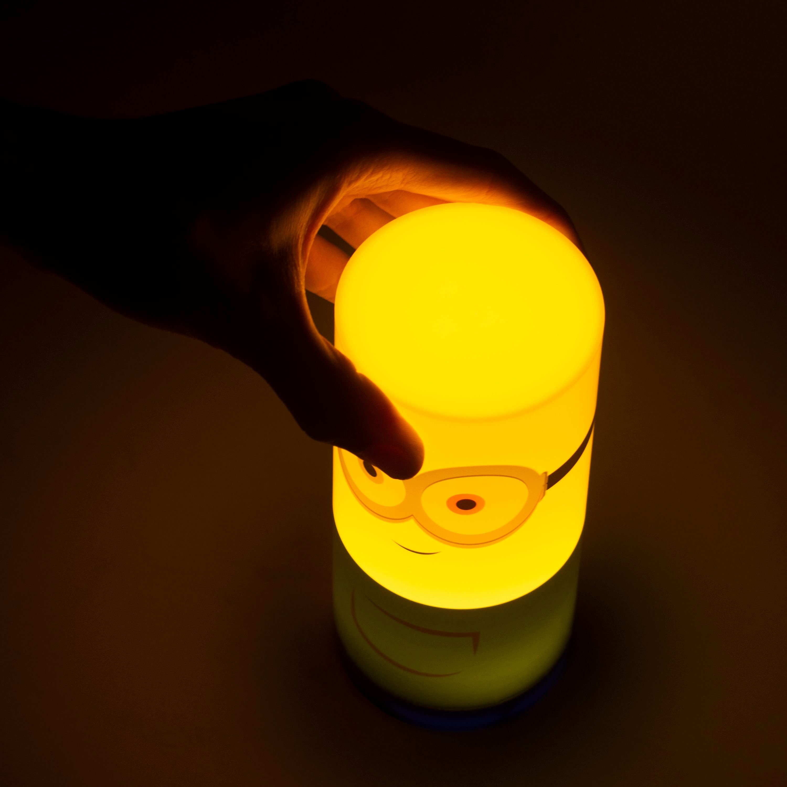 Fizz creations Dekolicht fest integriert, Optik LED Minion Bob Tubez Lampe, Minions