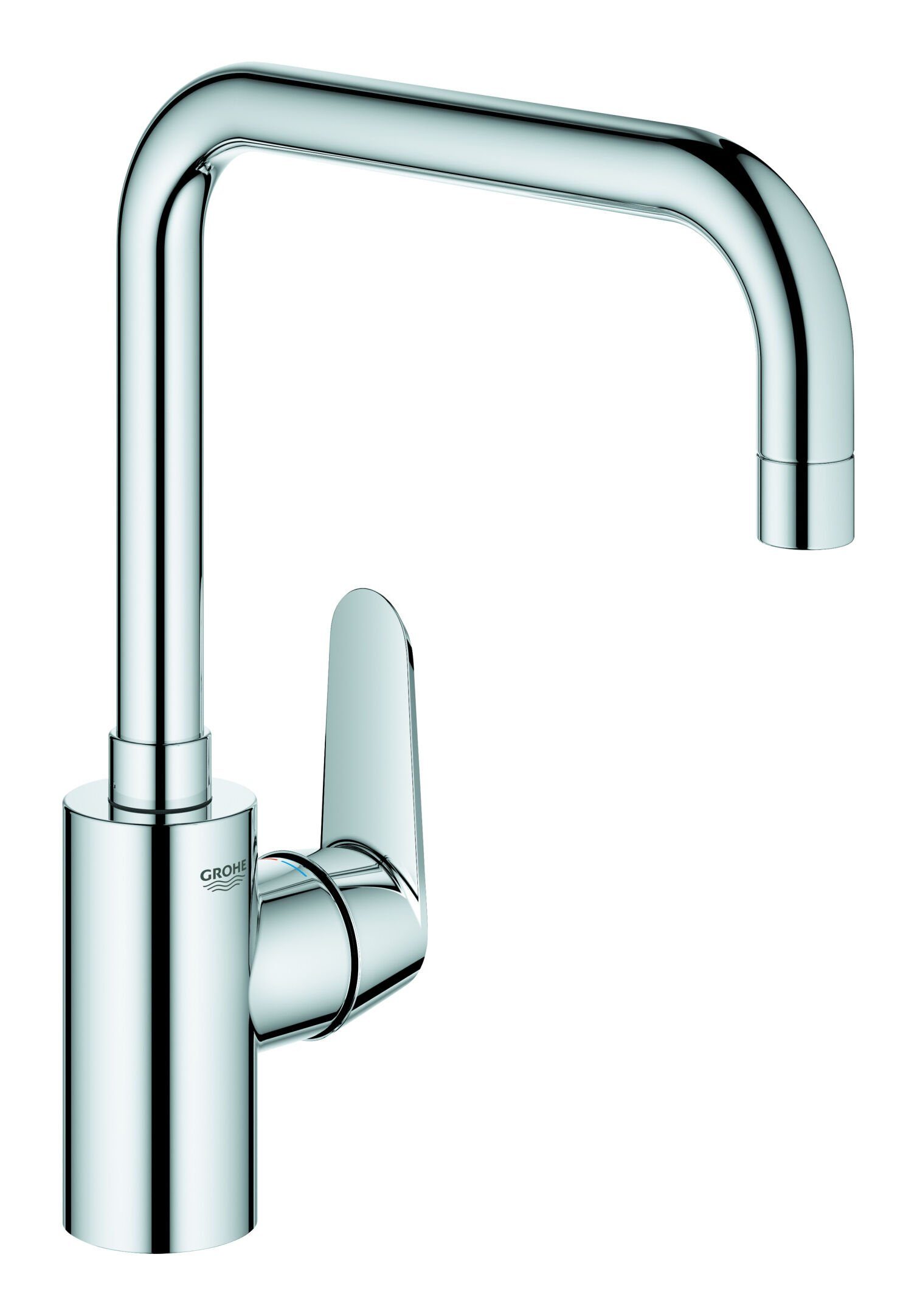 Grohe Küchenarmatur Eurodisc Cosmopolitan Einhand-Spültischbatterie hoher Auslauf - Chrom