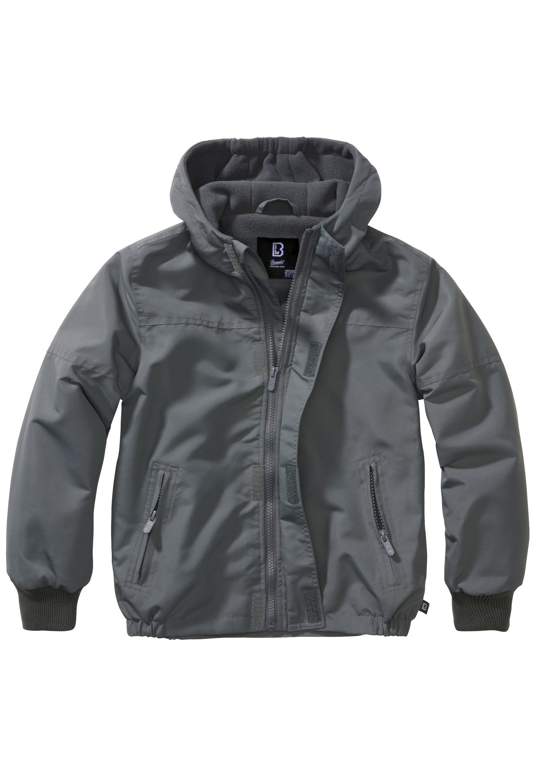 Brandit Allwetterjacke Brandit Unisex Kids Windbreaker Frontzip (1-St)