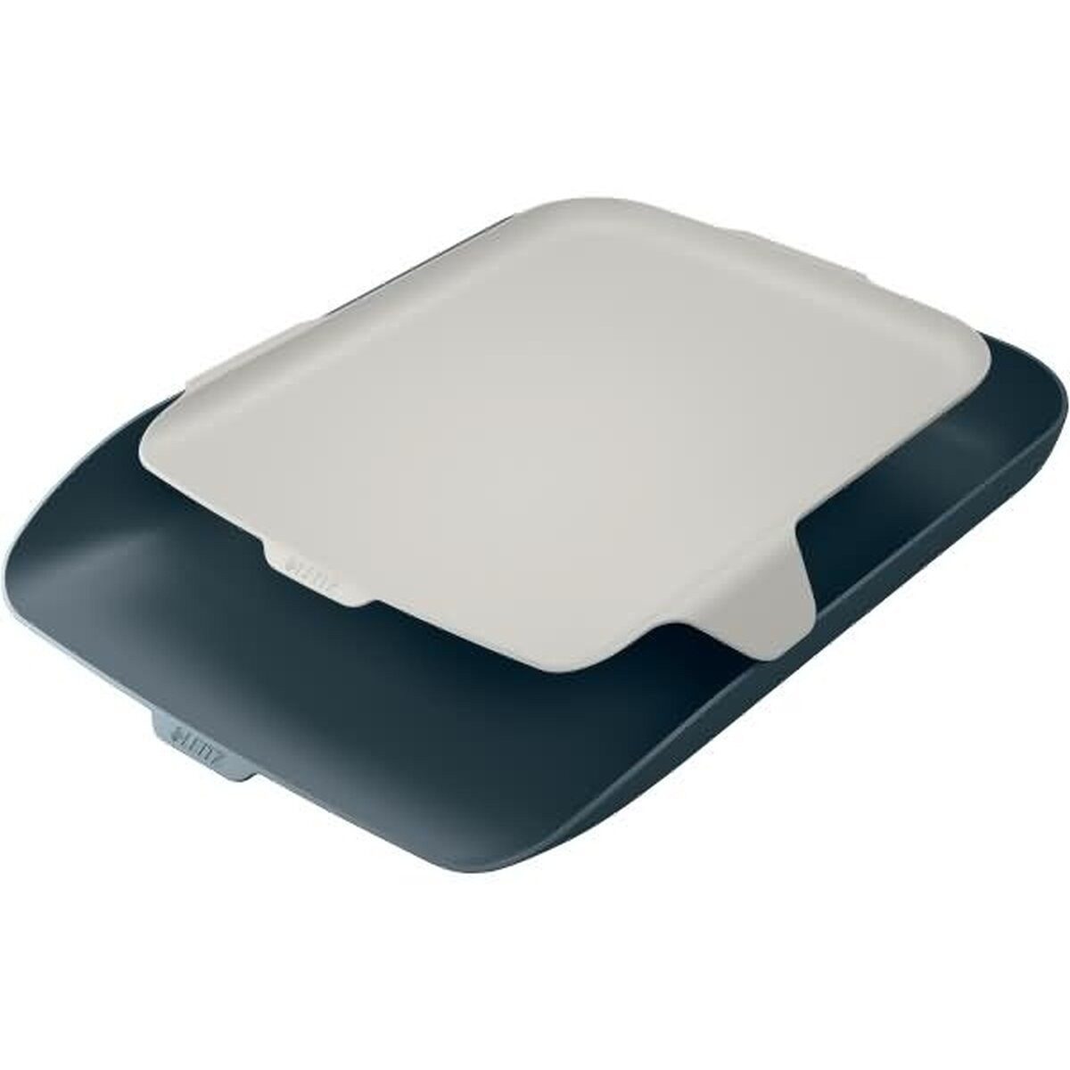 LEITZ Briefablage Briefkorb Cosy mit Organiser A4 Polystyrol grau/hellgrau