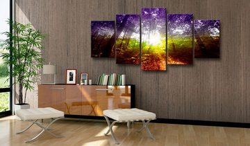 Artgeist Wandbild Rainbow Forest