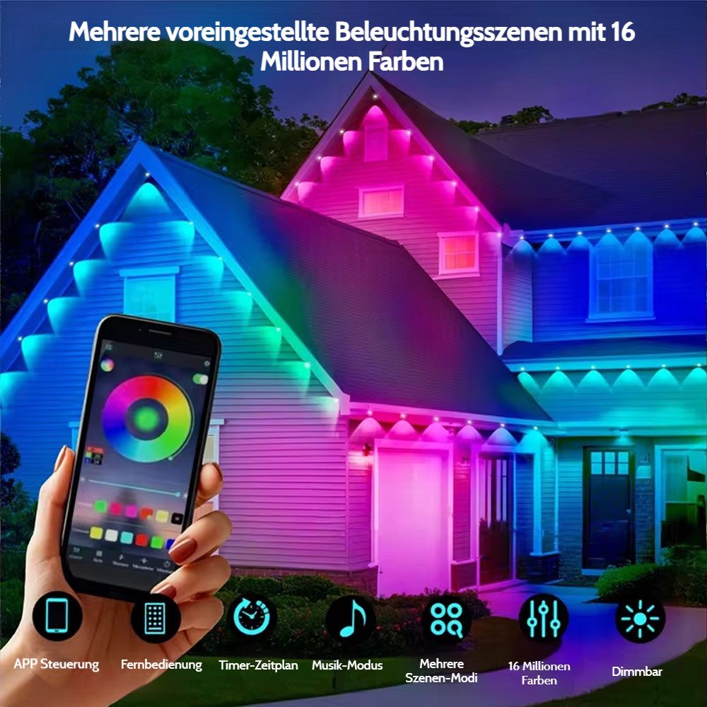 PRIISF LED-Lichterkette LED Weihnachten Beleuchtung Deko günstig online kaufen