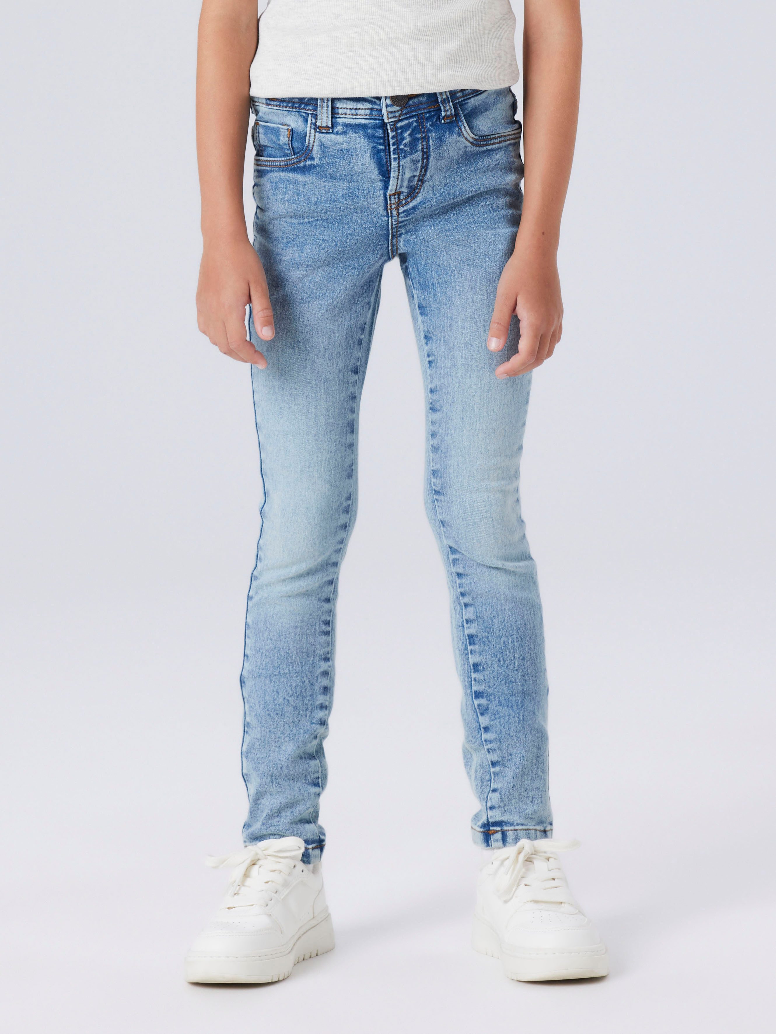 Name It Skinny-fit-Jeans NKFPOLLY SKINNY JEANS 5070-LM NOOS. Reduzierter Preis € 19,99. Unverbindliche Preisempfehlung € 32,99