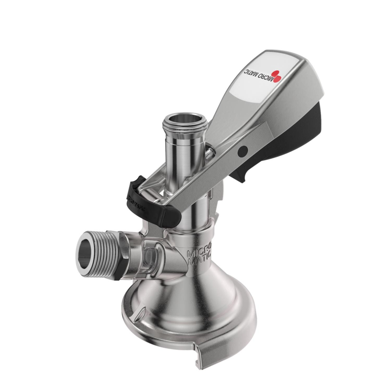Micro Matic Zapfanlage KEG Zapfkopf - Typ W Flach - Flachzapfkopf Wein W-System - Micro Matic
