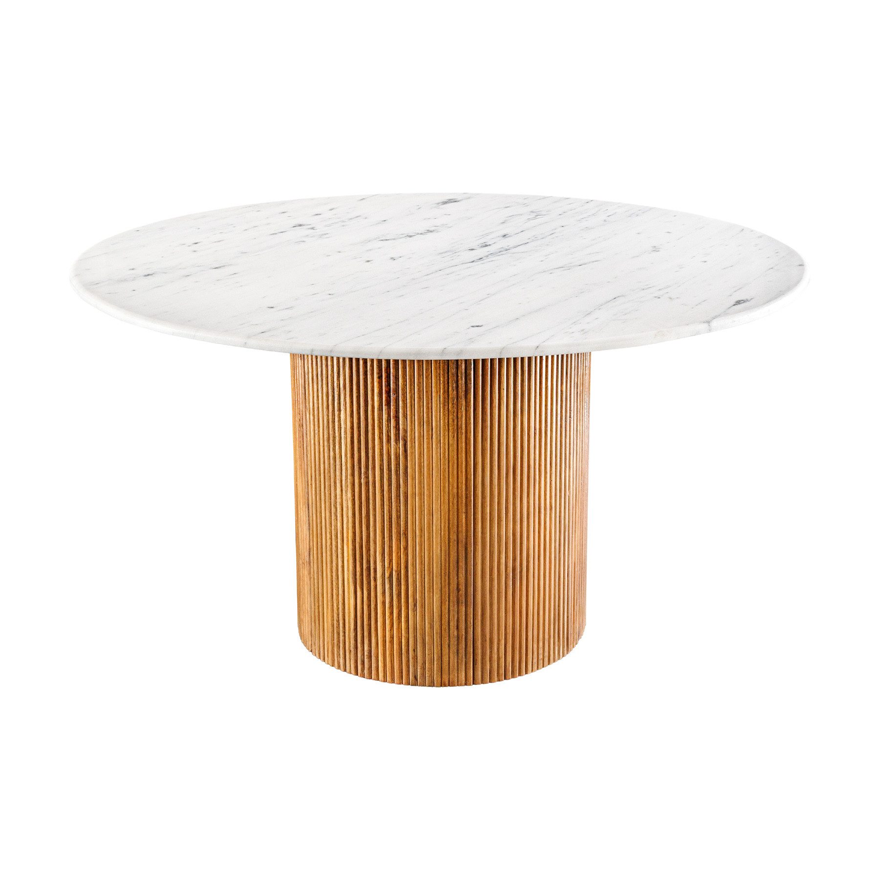 riess-ambiente Esstisch TRES CHIC 140cm weiß / braun · Tisch aus Mangoholz günstig online kaufen