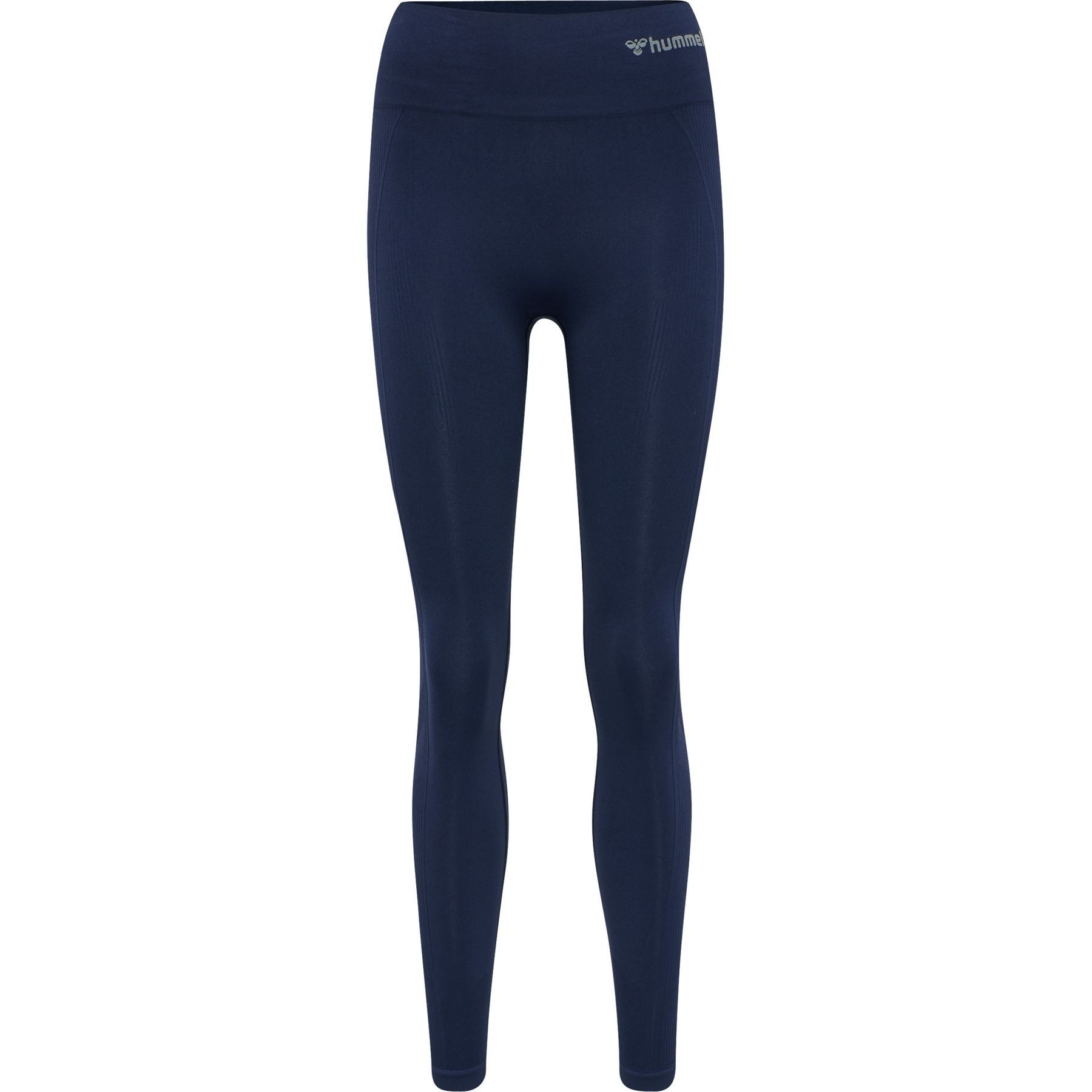 hummel Leggings Enge Passform Elastikbund Hoher für Damen (1-tlg) Recyceltes Material nachhaltig Slim Fit Einfarbig elastisch