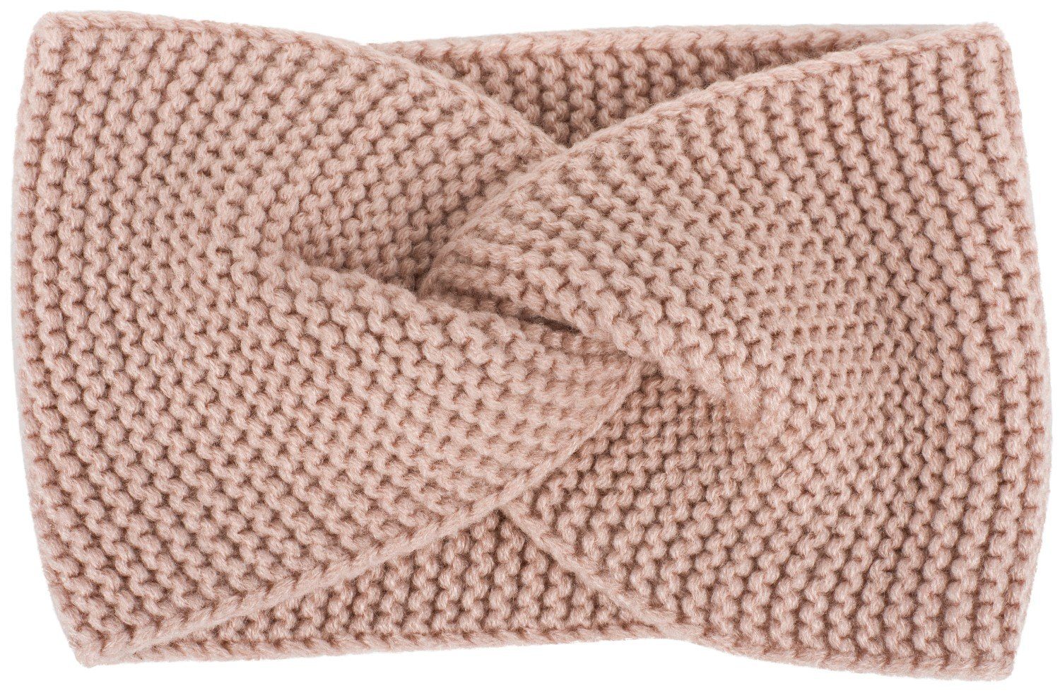 styleBREAKER Stirnband Krausstrick Stirnband Twist Knoten (1-St) günstig online kaufen