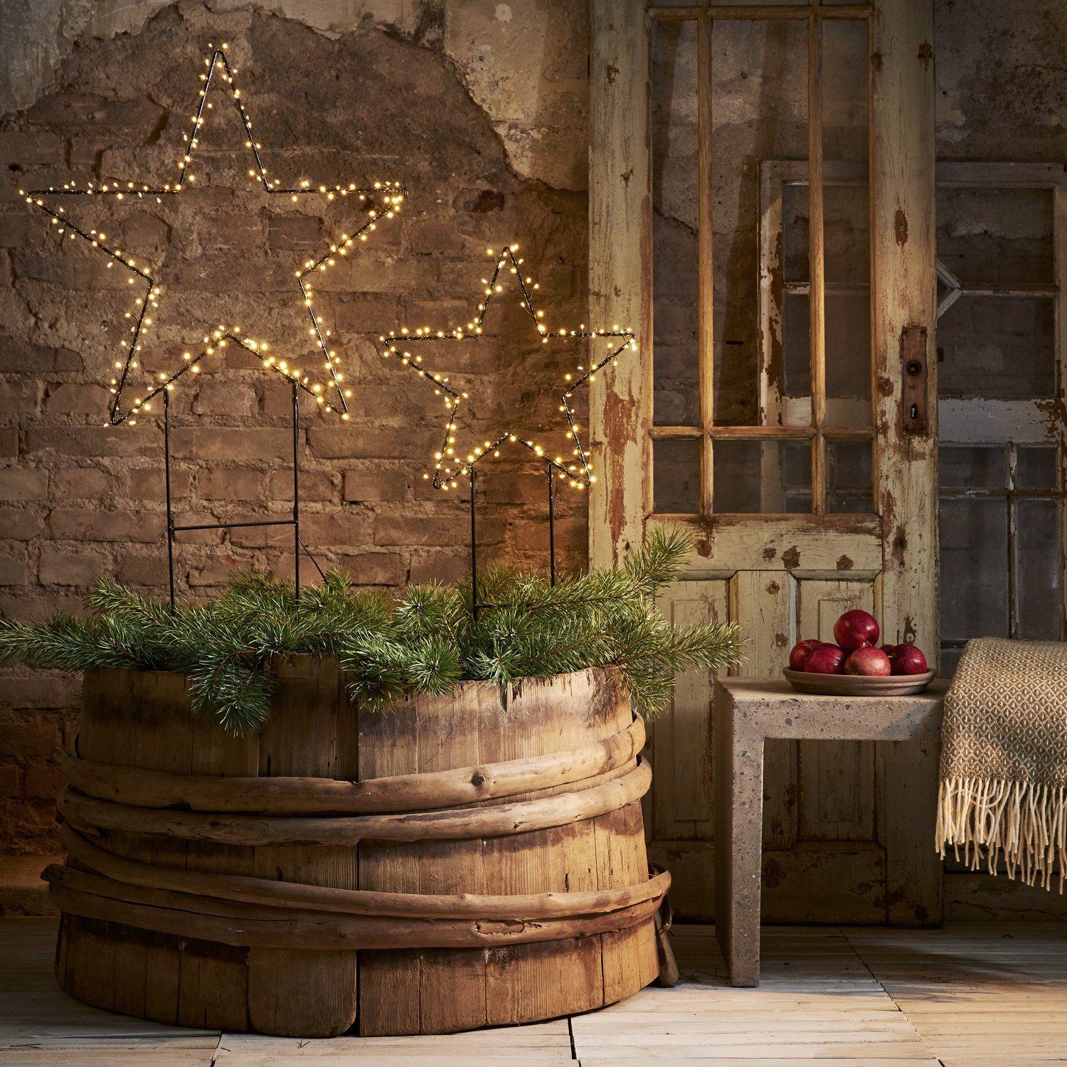 MARELIDA LED-Stern für außen LED Gartenstecker Stern Leuchtstern Lichterste günstig online kaufen