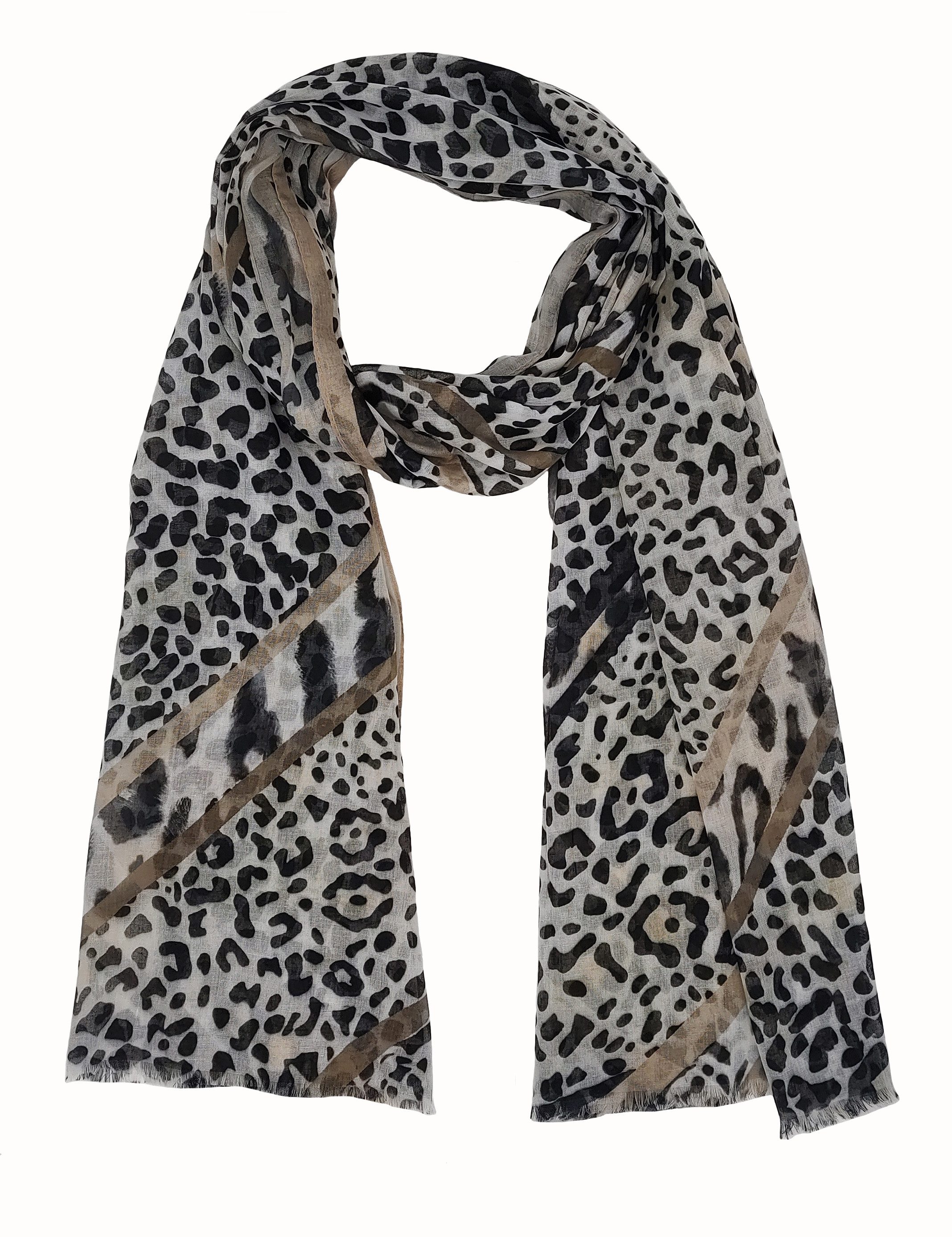 Cassandra Accessoires Schal "Leo", mit Animalprint günstig online kaufen