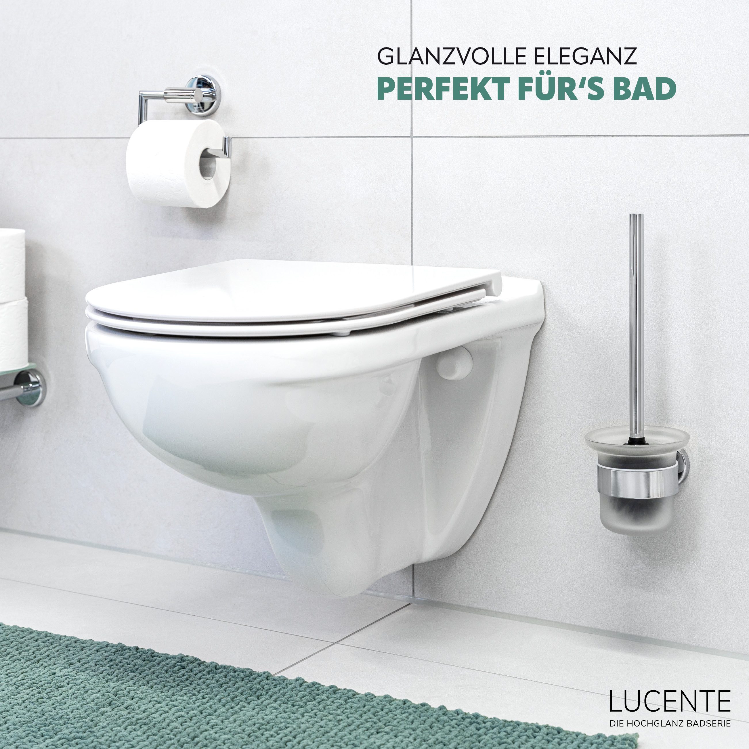 bremermann Toilettenpapierhalter Bad-Serie LUCENTE - Badezimmer günstig online kaufen