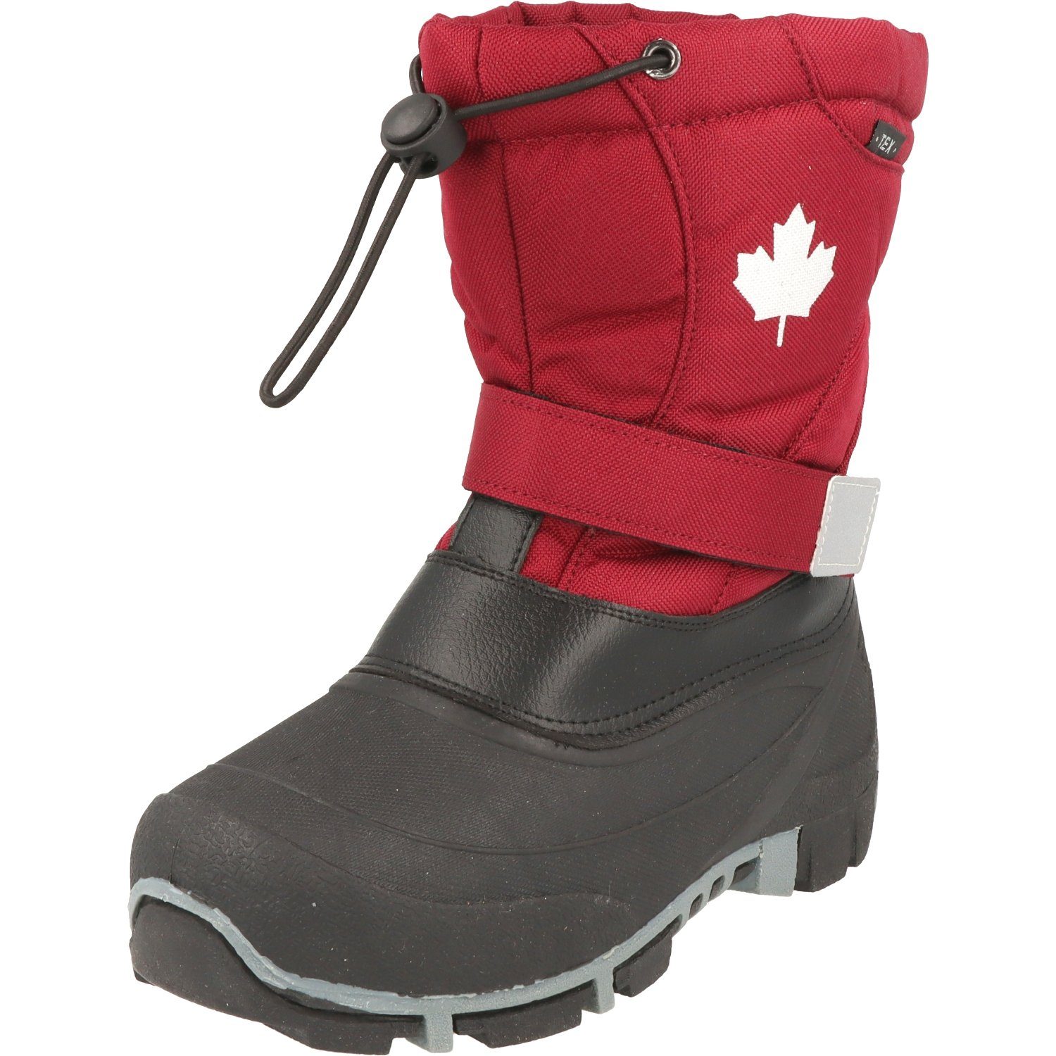 CANADIANS 467-185 Winterboots Mädchen Winter Schnee Wasserabweisend TEX Berry Stiefel Snow Boots