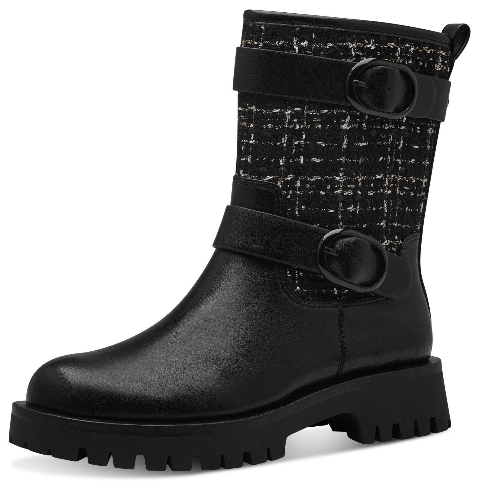 Tamaris 1-25834-41 098 Black Comb. Stiefel günstig online kaufen