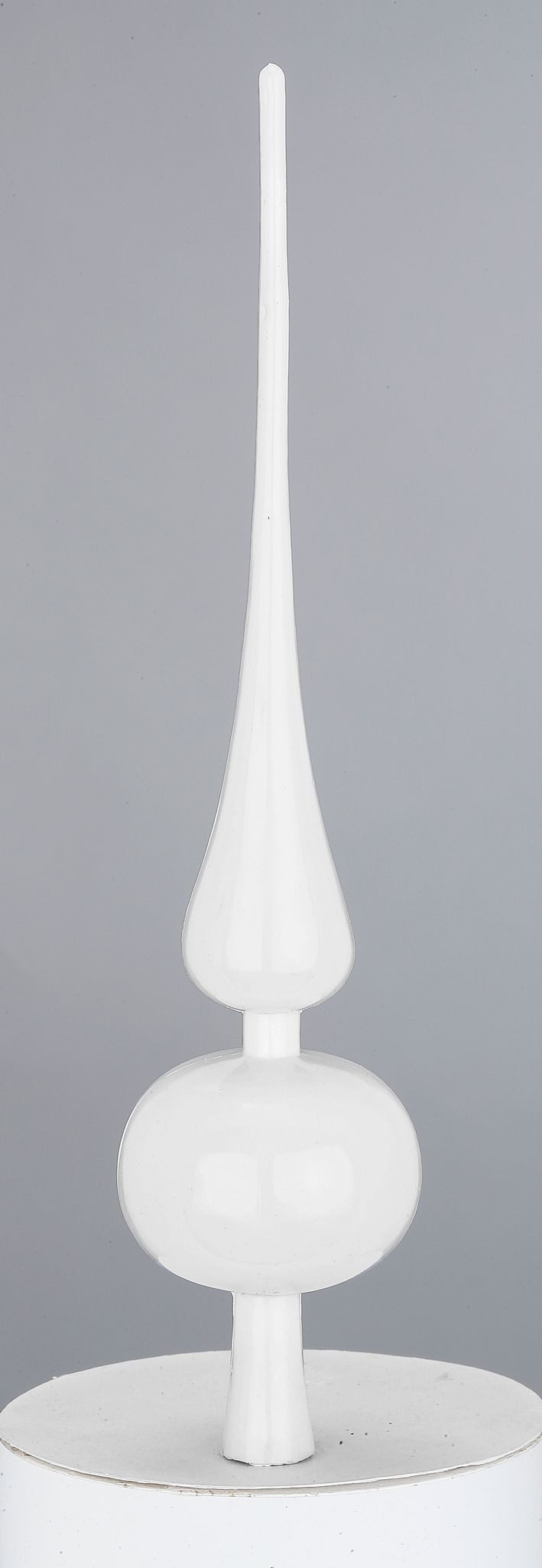 JACK Christbaumspitze JACK Kunststoff Christbaumspitze Spitze Höhe 28cm Ø 6cm Weihnachtsbaum, bruchsicherer Kunststoff in schöner Optik