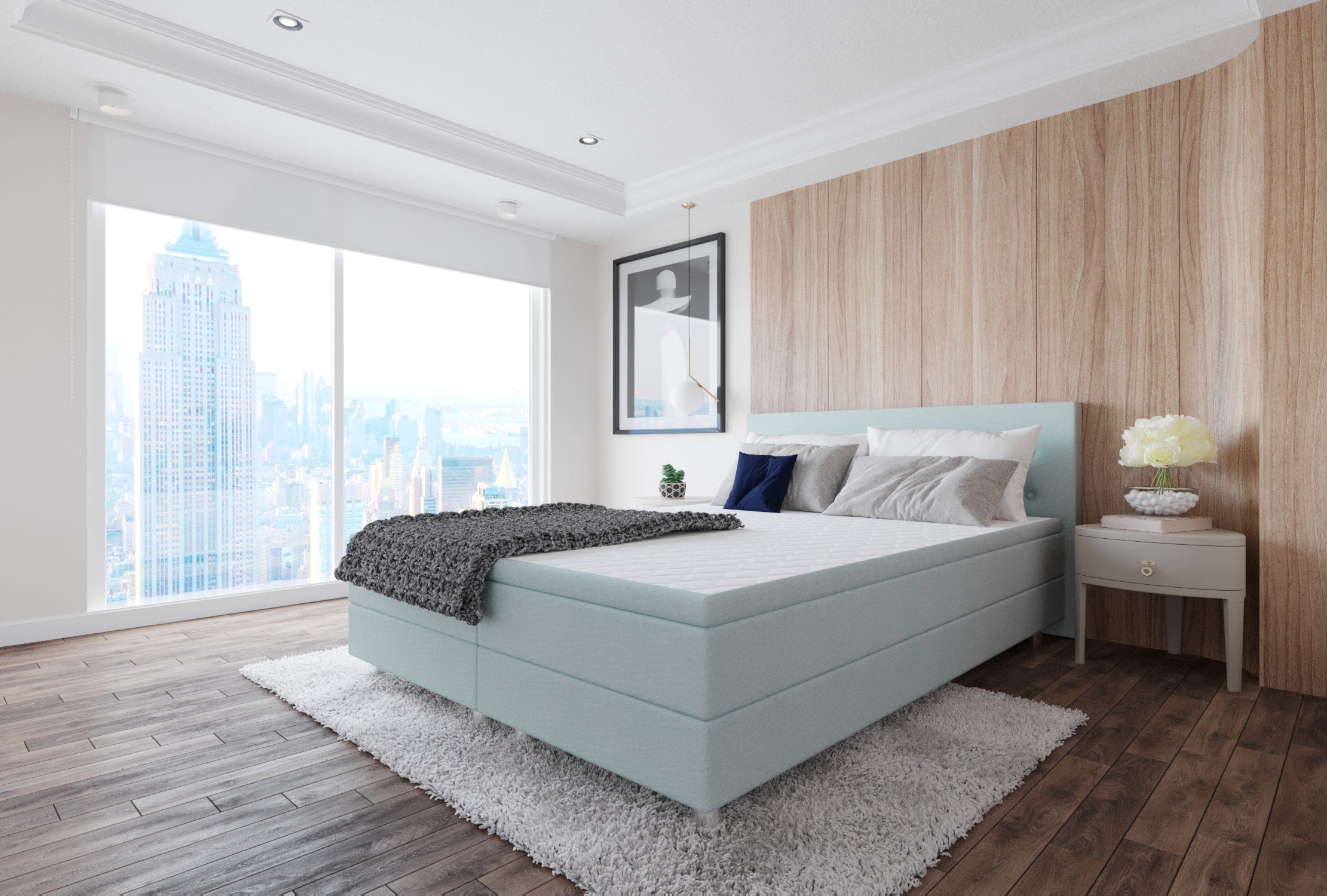 Best for Home Boxbett Neo Sawana Bonellfederkernmatratze mit 5 cm Topper (9 günstig online kaufen