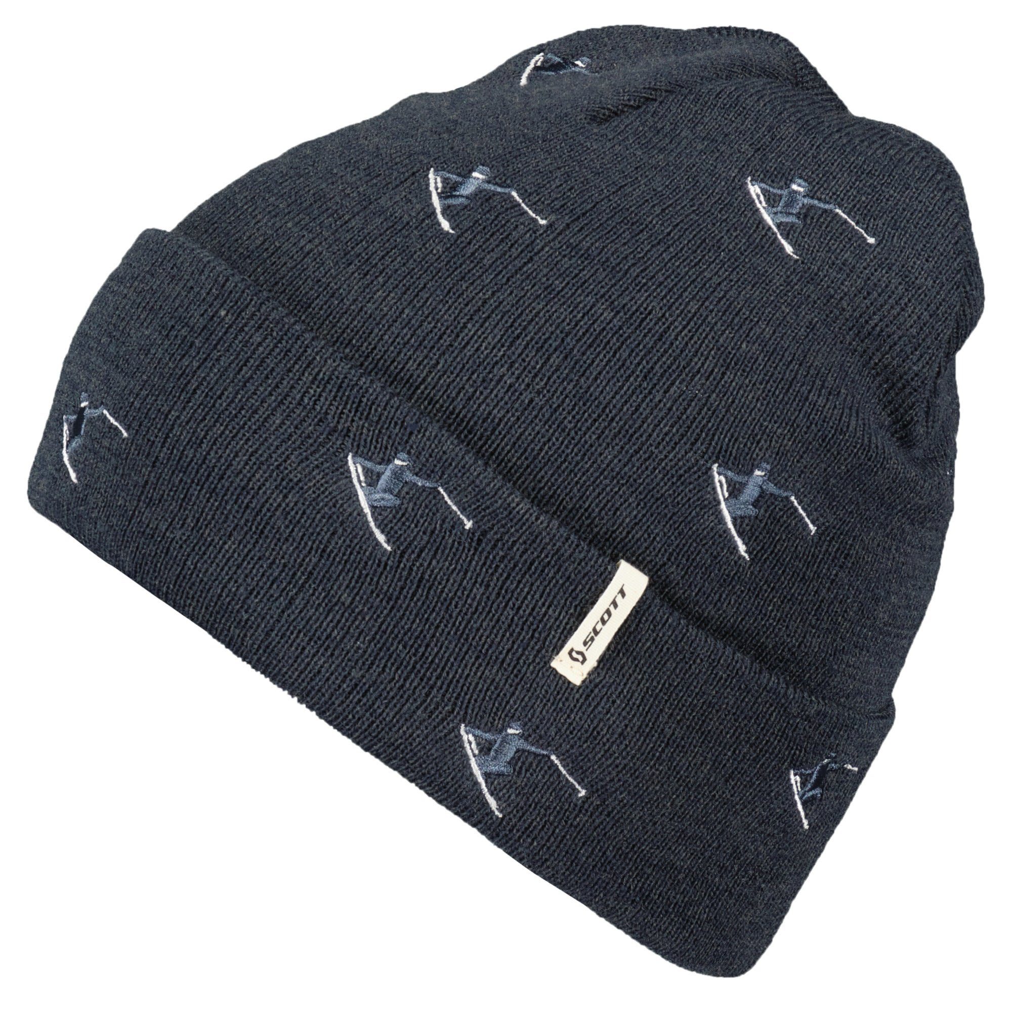 Scott Beanie Scott W Mountain 30 Beanie Damen Accessoires Dark Blue