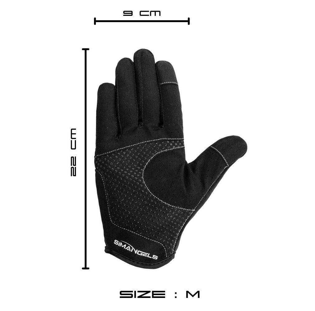 OPLite Karthandschuhe Simracing Gloves M