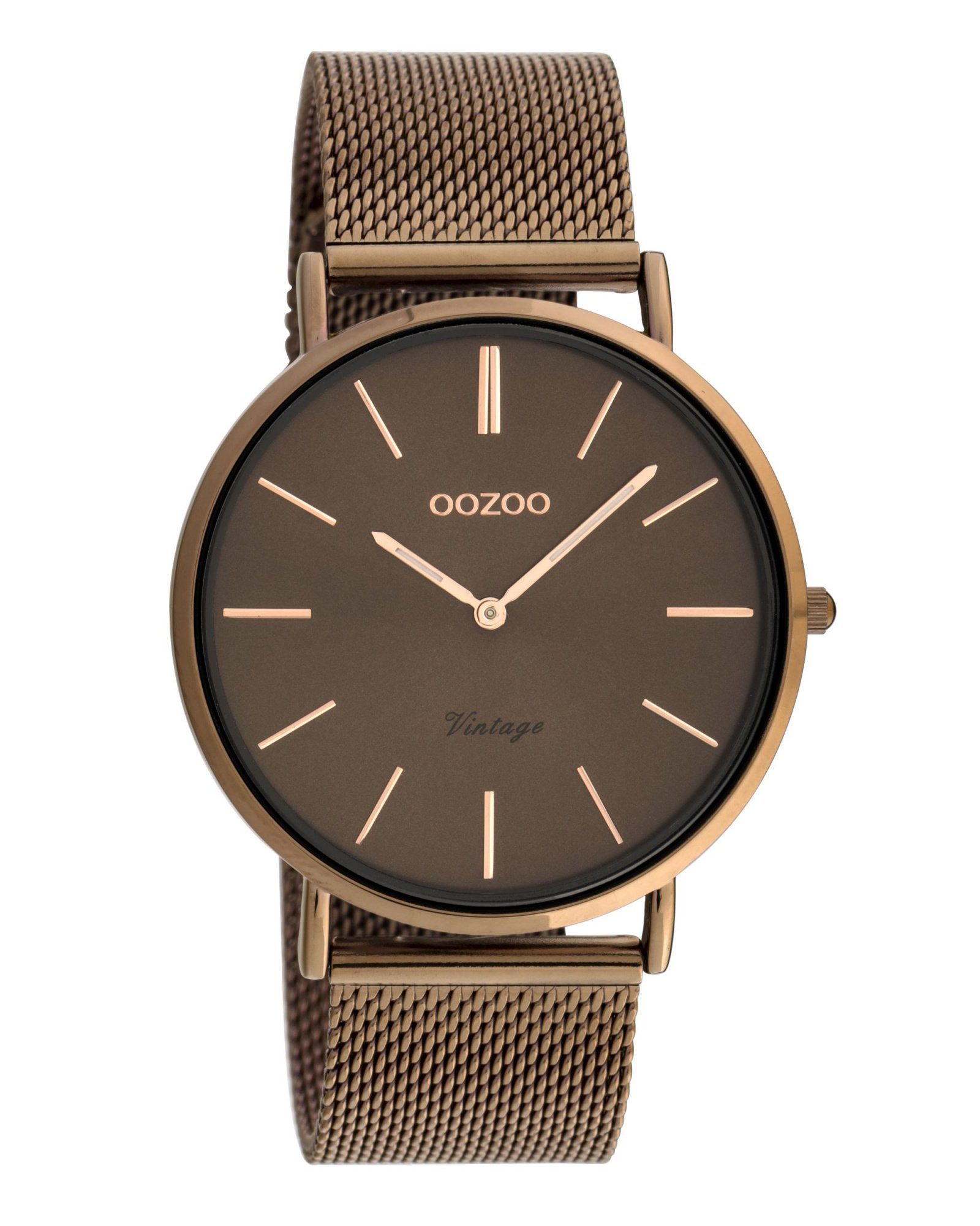 OOZOO Quarzuhr Vintage Damenuhr C20004 Coffee günstig online kaufen