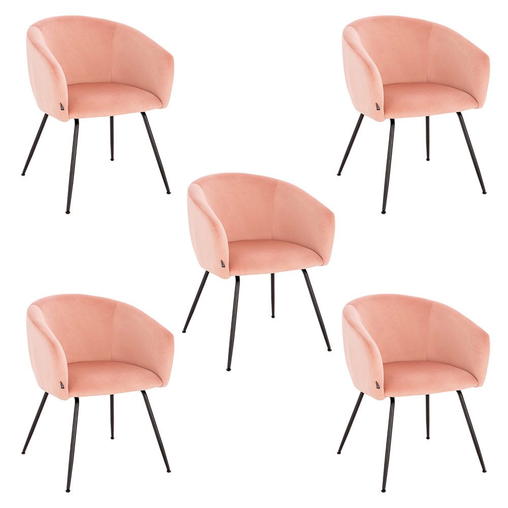 HOME DELUXE Polsterstuhl Esszimmerstuhl ARIA Samt günstig online kaufen