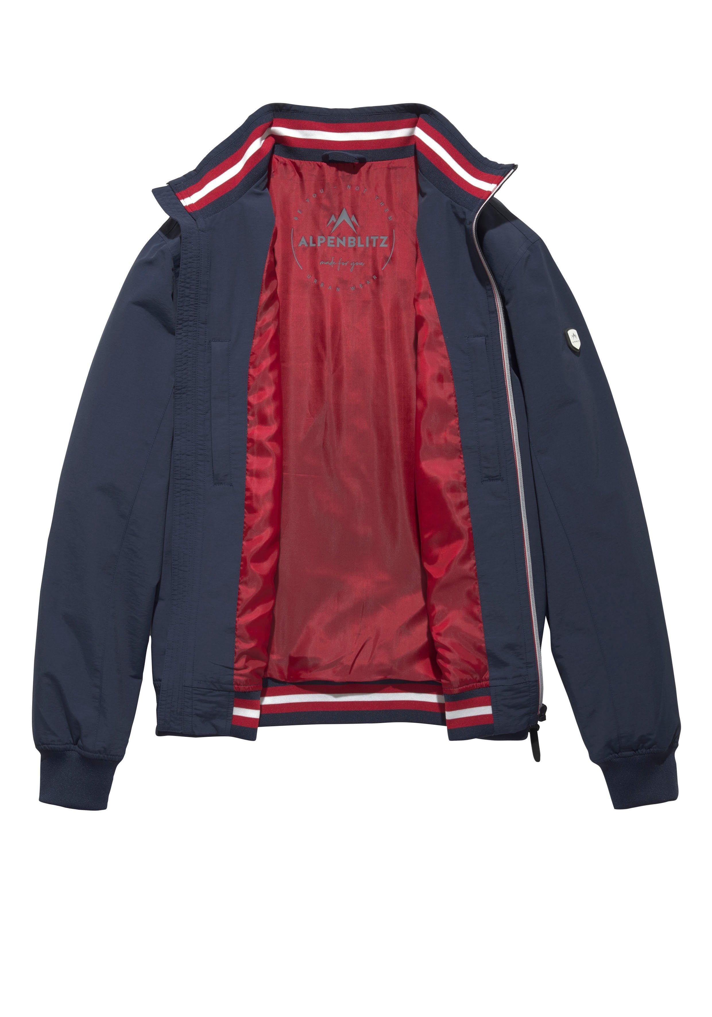 ALPENBLITZ Blouson Brügge Übergangsjacke im casualer Stil, mit Stehkragen – Bild 5 von 5