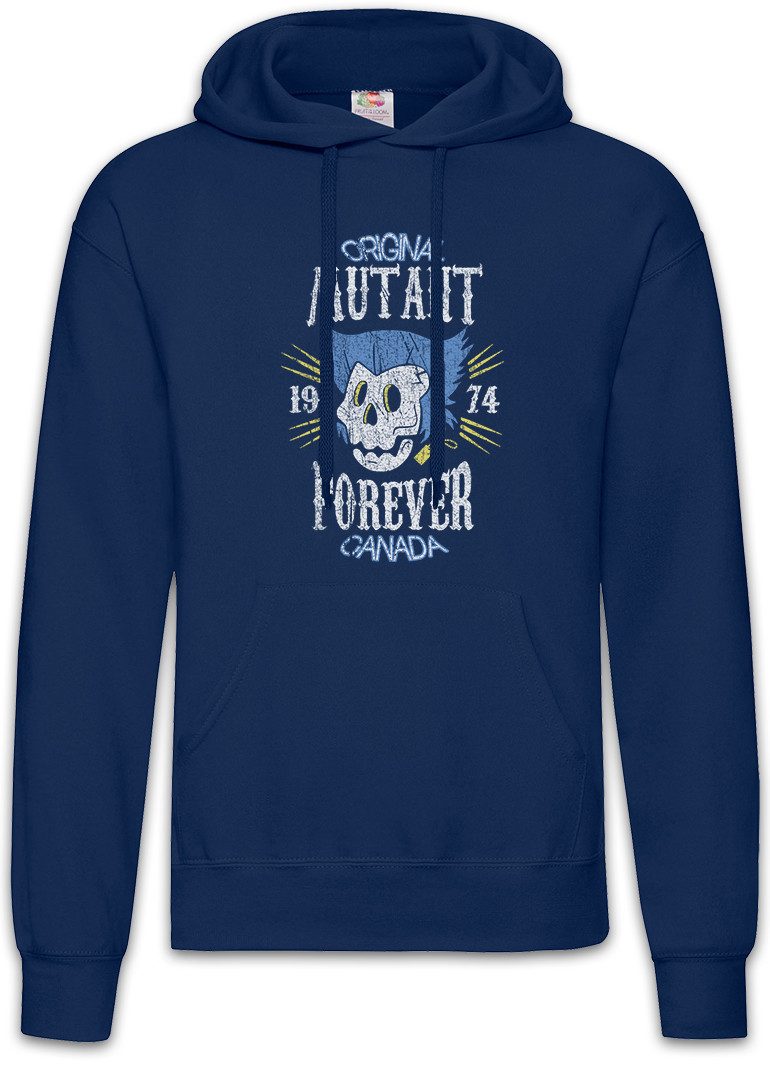 Hoodie Mutant Forever Herren Hoodie X Comic Movies Wolverine Men Logan Claws