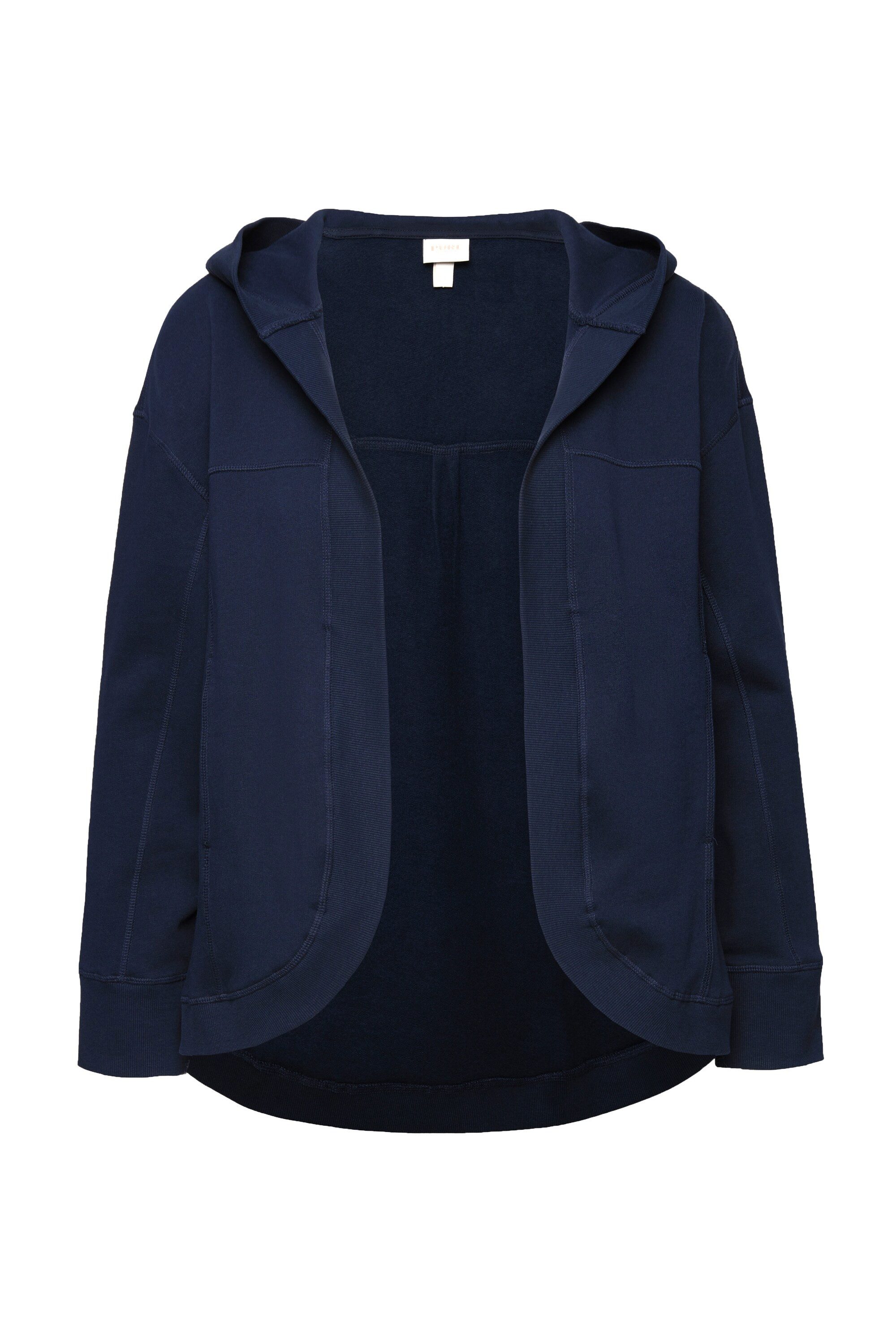 Ulla Popken Sweatjacke Sweatjacke Kapuze offene günstig online kaufen