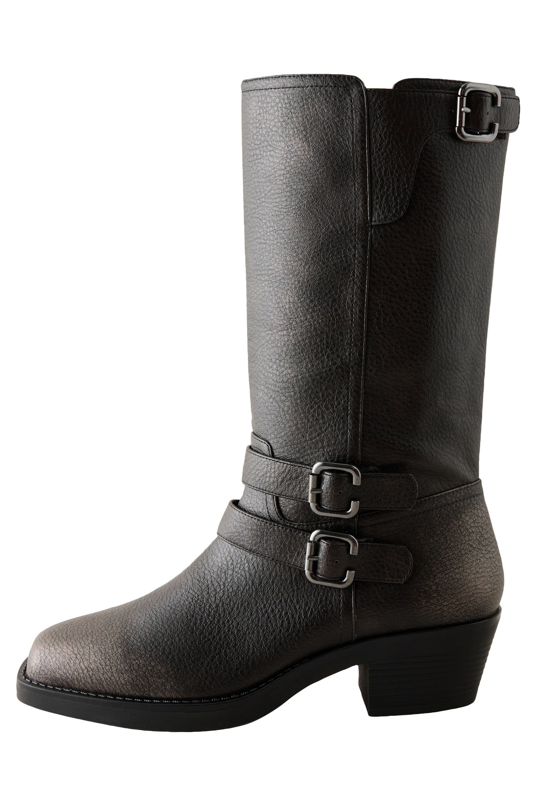 Next Forever Comfort® kniehohe Bikerstiefel Bikerboots