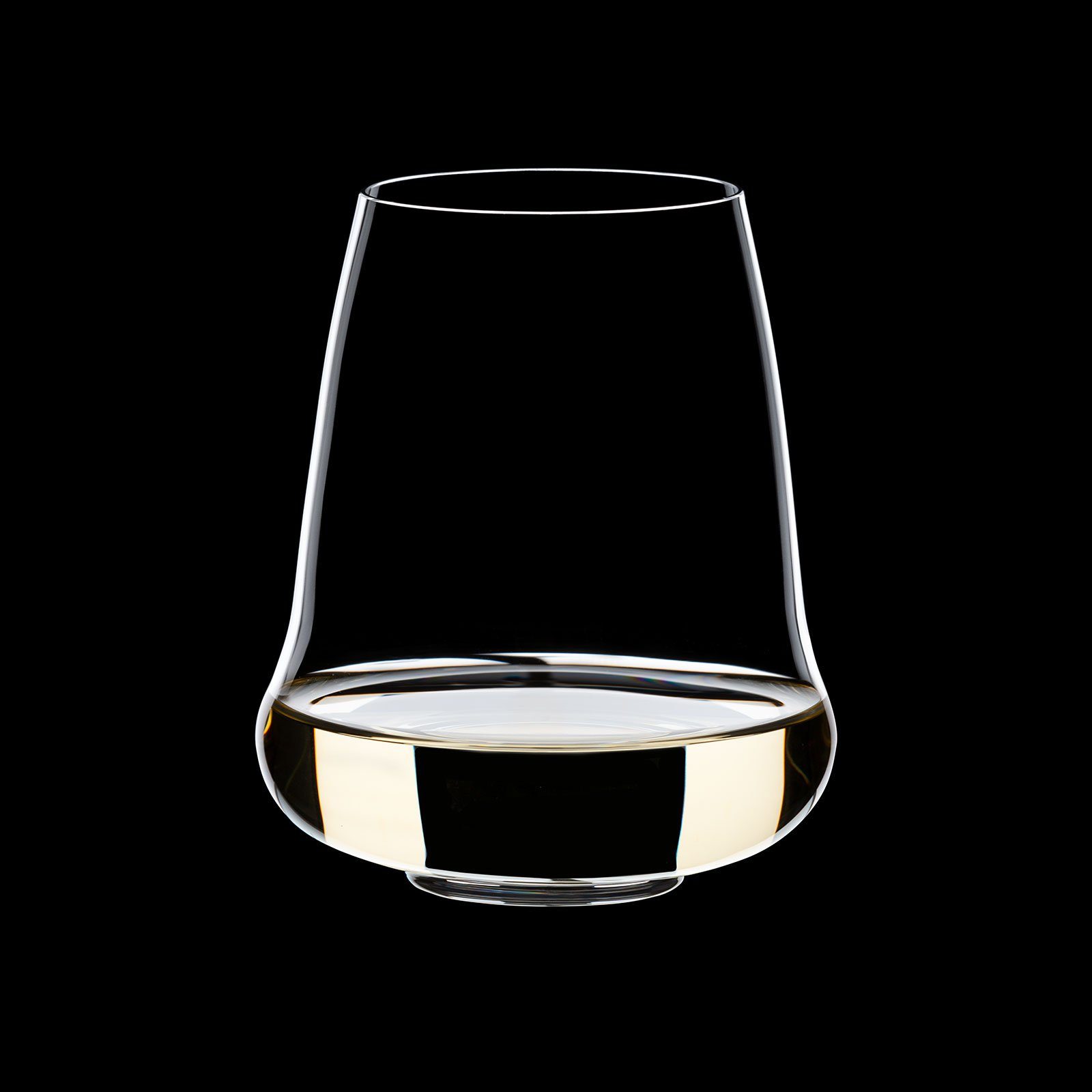 RIEDEL THE WINE GLASS COMPANY Glas Stemless Wings Riesling / Champagner Glass, 2-tlg., Kristallglas