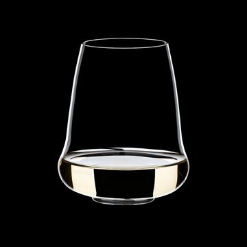 RIEDEL THE WINE GLASS COMPANY Glas Stemless Wings Riesling / Champagner Glass, Kristallglas