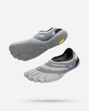 VIBRAM FiveFingers ELX-KNIT Men Grey Barfußschuh