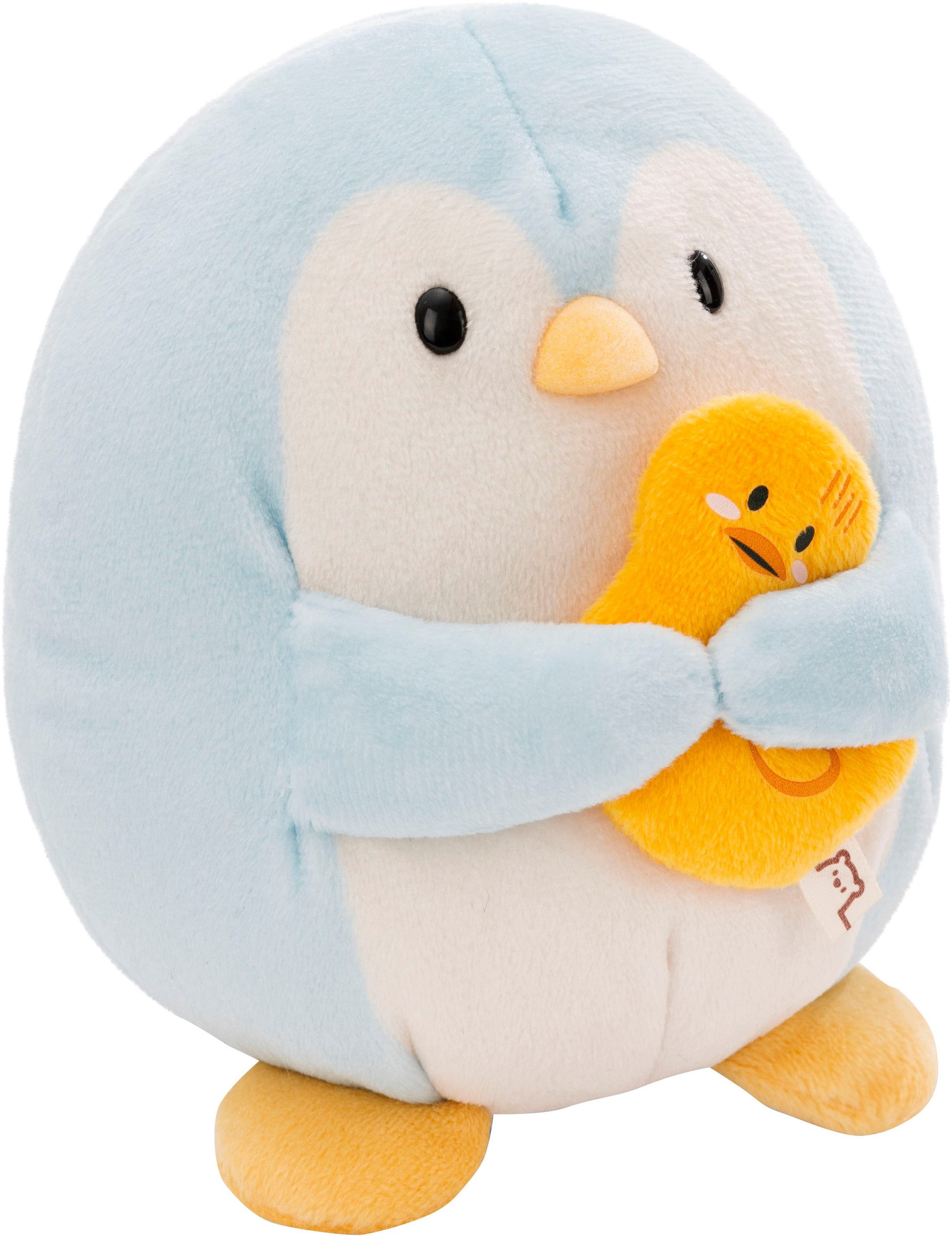 Nici Kuscheltier mymochi, Pinguin Waddle, 27 cm, mit Ente