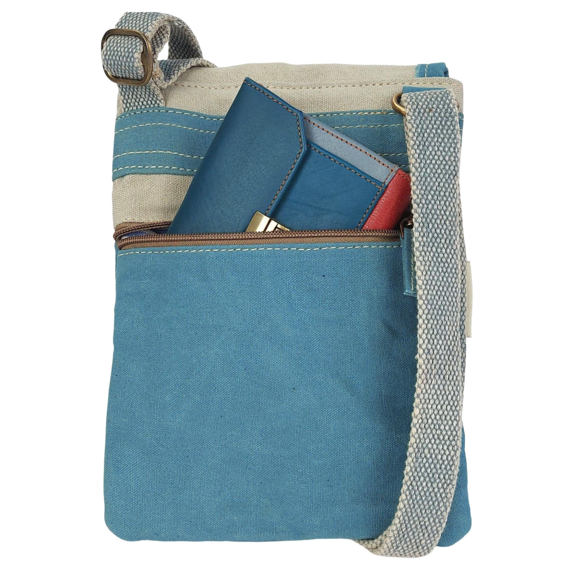 Produkt Canvas Schultertasche, Sunsa Umhängetasche. Umhängetasche Vegane Crossbody Bag Damen Maritim Vegan