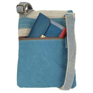 Sunsa Umhängetasche Maritim Umhängetasche. Vegan Crossbody Bag Canvas Damen Schultertasche, Vegane Produkt