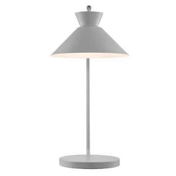 click-licht Tischleuchte Tischleuchte Dial in Grau E27, keine Angabe, Leuchtmittel enthalten: Nein, warmweiss, Tischleuchte, Nachttischlampe, Tischlampe