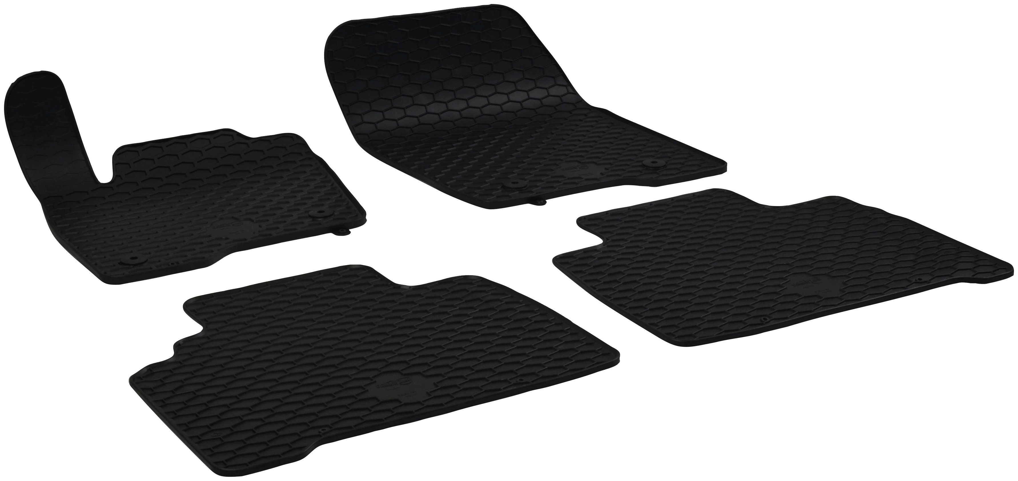 WALSER Passform-Fußmatten WA6) (4 01/2015-Heute für für 01/2015-Heute, (CK) Großr.lim., Ford Ford S-Max (CJ, St), Galaxy Galaxy, Ford S-Max