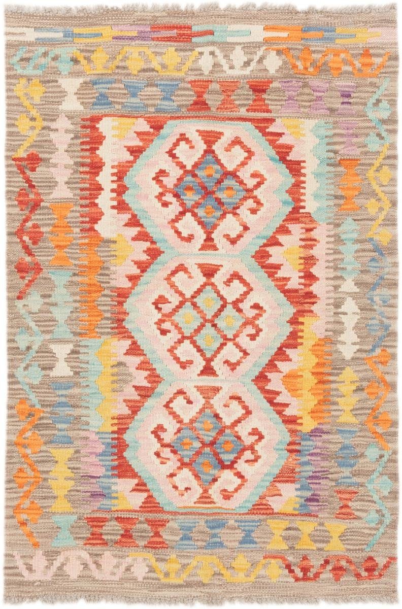 Orientteppich Kelim Afghan 78x117 Handgewebter Orientteppich, Nain Trading, rechteckig, Höhe: 3 mm