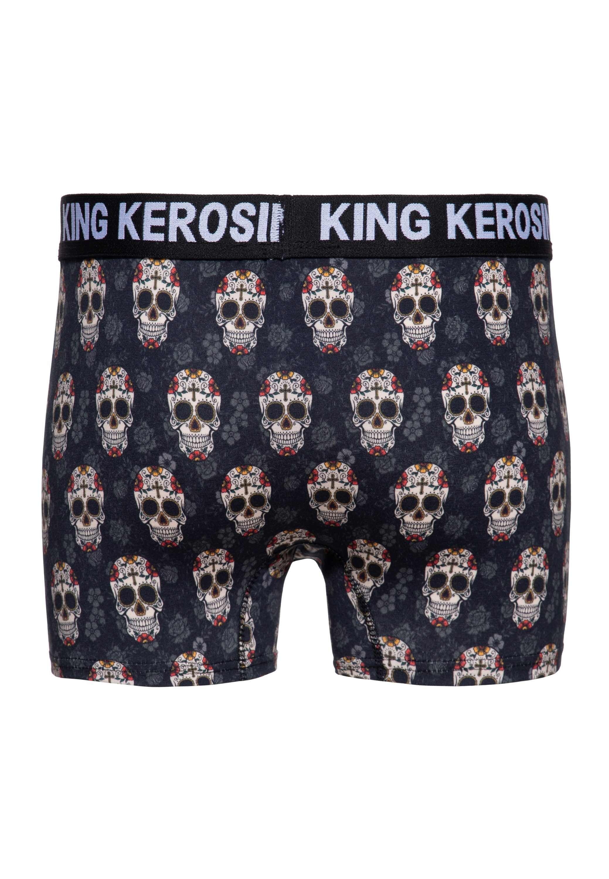 KingKerosin Boxershorts Sugar Skull günstig online kaufen