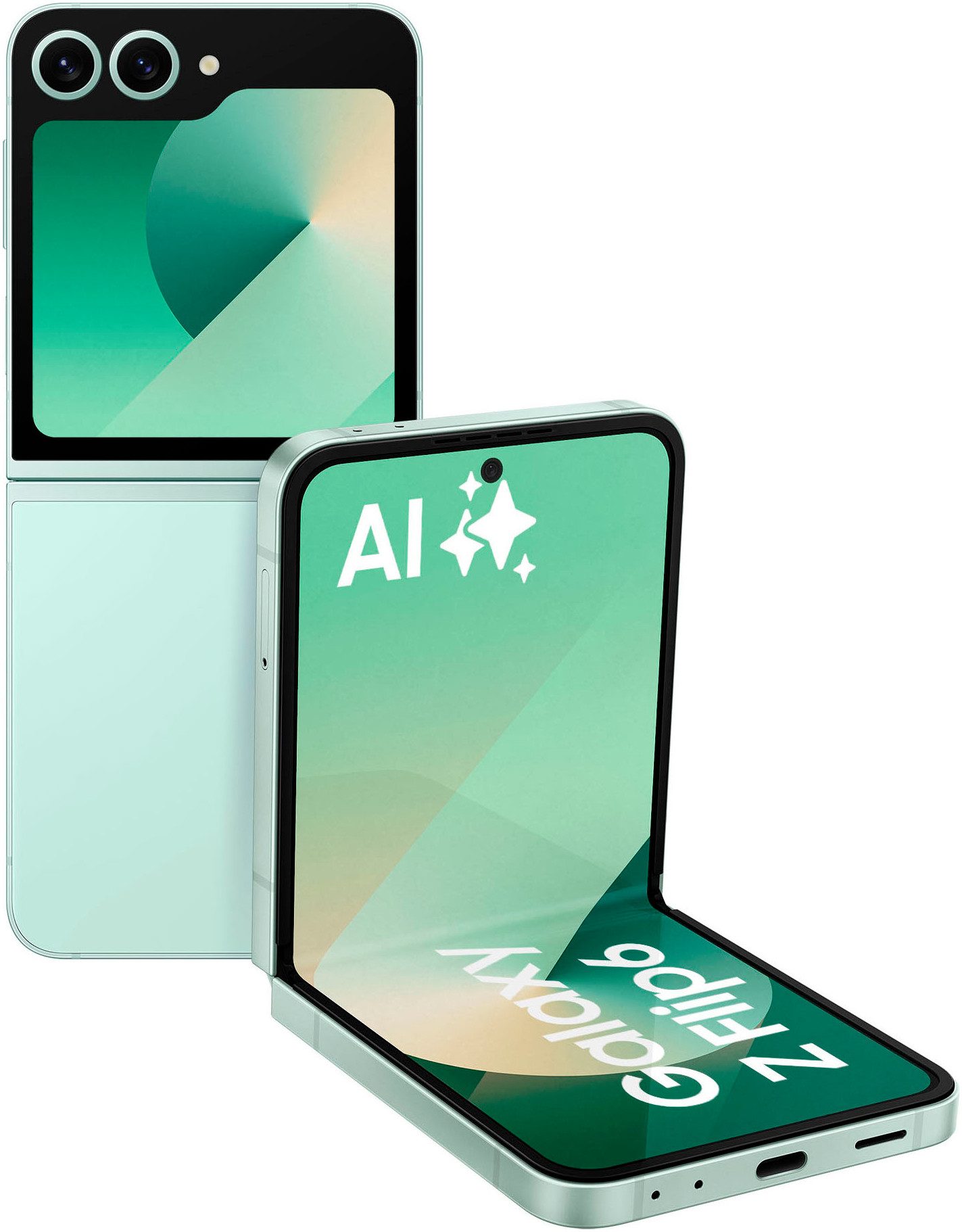 Samsung Galaxy Z Flip 6 Smartphone (17,03 cm/6,7 Zoll, 256 GB Speicherplatz, 50 MP Kamera, AI-Funktionen)