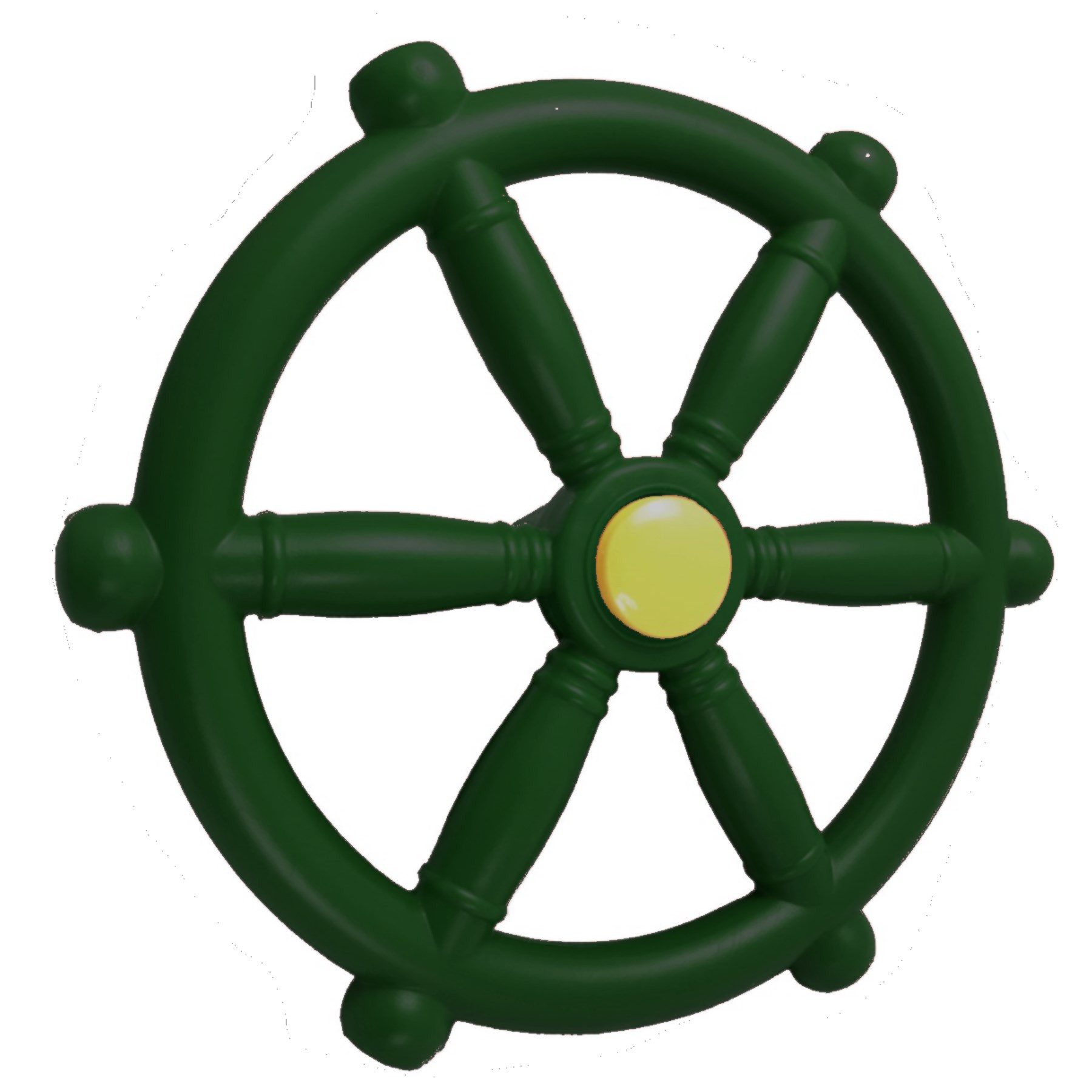 Loggyland Spielturm-Erweiterung Spielplatz Piratenlenkrad Ø 30 cm, mit Befestigungsmaterial, witterungsbeständig