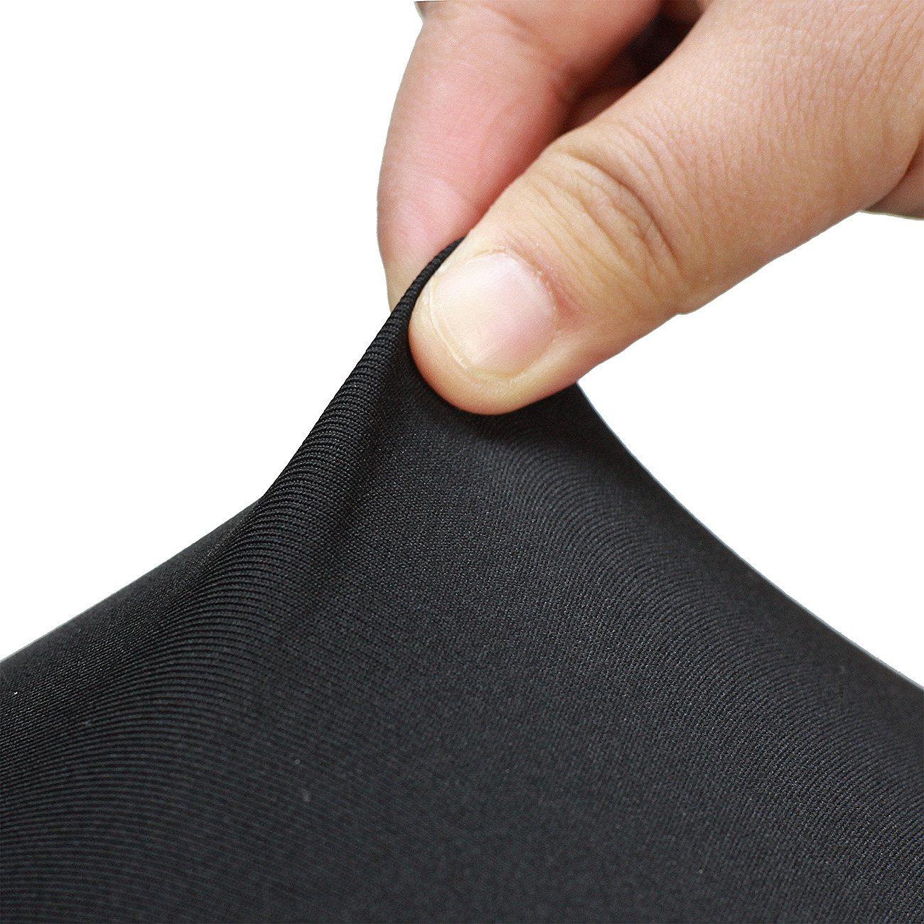 Casativo Stuhlhusse Edler Stuhlbezug, schwarz, Stretch mit Lehnenbezug, waschbar bis 40°C, Gewicht Bezug 160 g – Bild 5 von 5