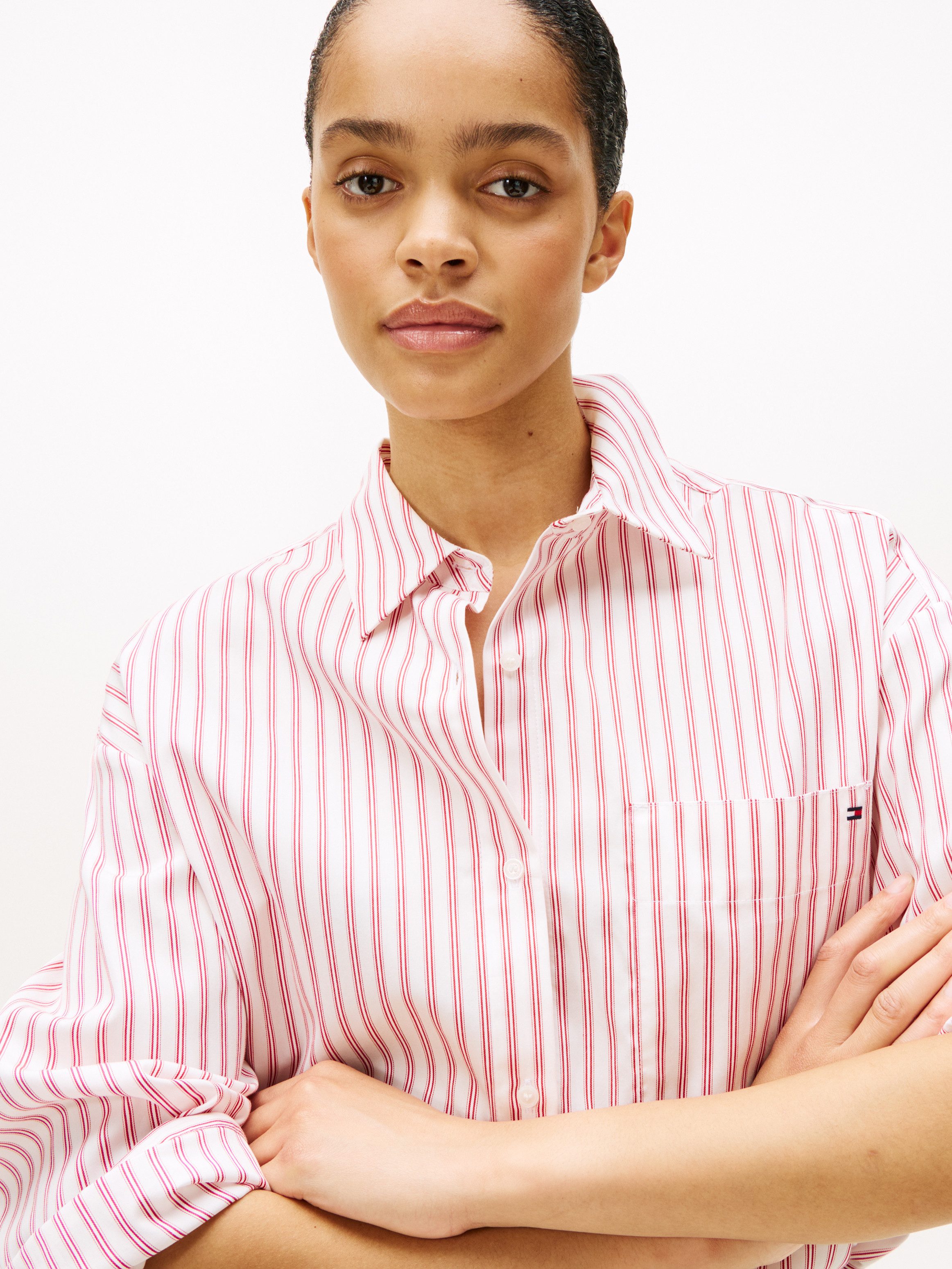 Tommy Hilfiger Hemdbluse NEW POPLIN EASY SHIRT günstig online kaufen