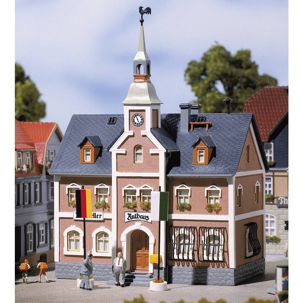 Modelleisenbahn-Gebäude H0, TT Rathaus