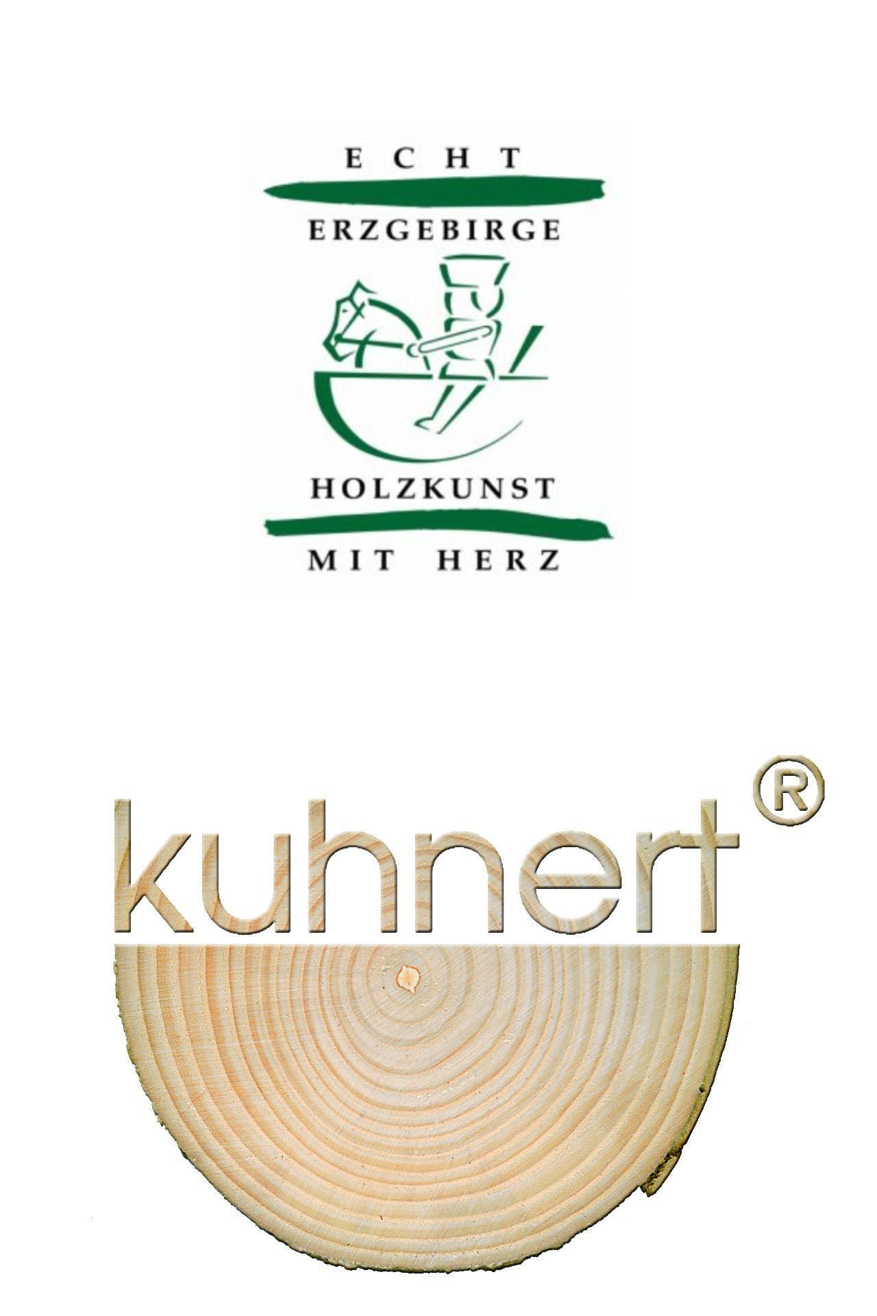 Drechslerei Kuhnert Räuchermännchen Deko Holzfigur Eulenkind hängend mit Buch 4 cm - Echt Erzgebirge – Bild 2 von 2