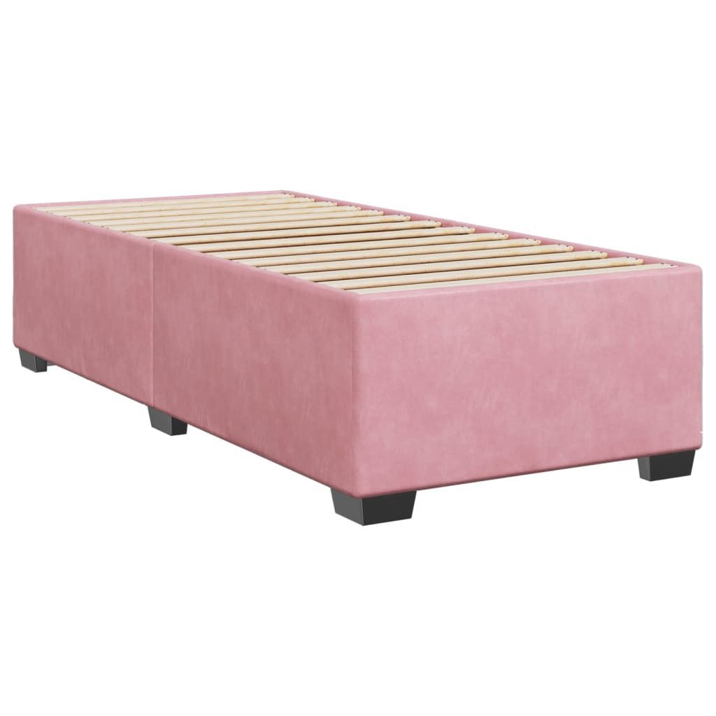 vidaXL Bett Bettgestell Rosa 100x200 cm günstig online kaufen