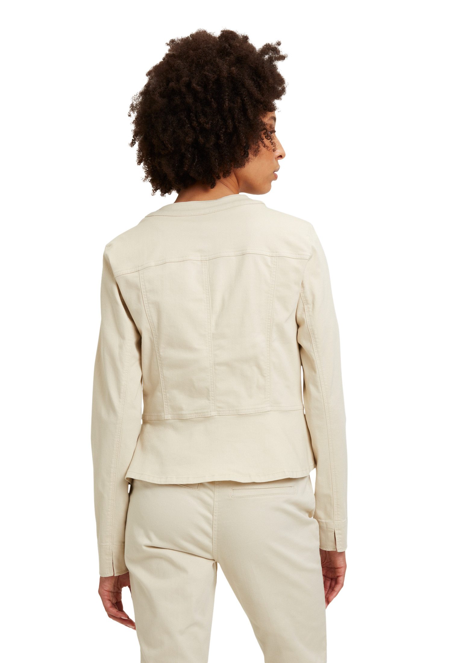 Betty Barclay Jackenblazer Betty Barclay Blazer-Jacke langarm Schößchen