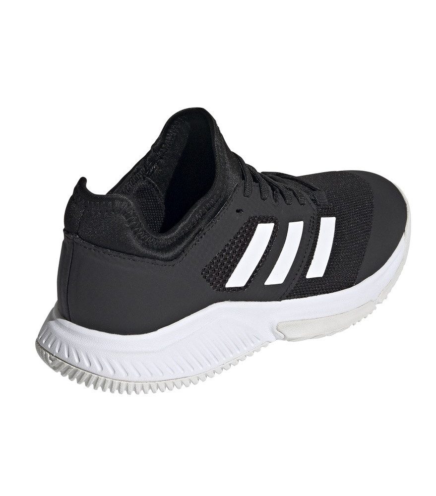 adidas Performance Hallen-Indoorschuhe Court Team Bounce schwarz/weiss Damen Squashschuh