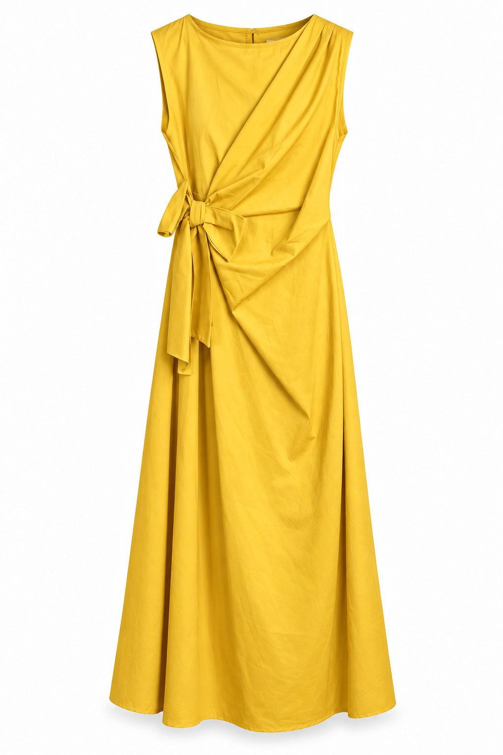 ITALY VIBES Midikleid - Elegantes Abendkleid in Wickeloptik mit Bindegürtel für Damen One Size / Einheitsgröße passend für Größen S bis L